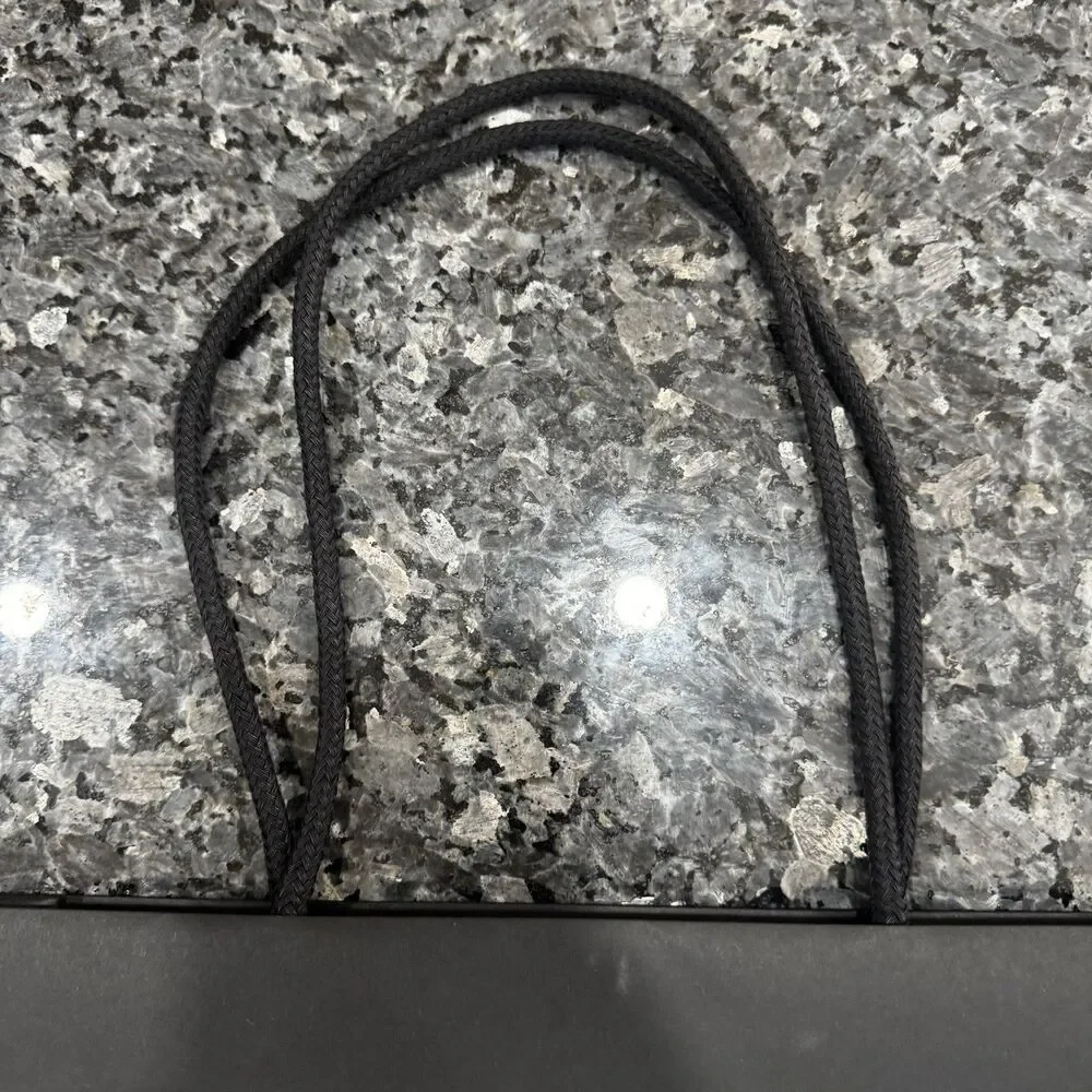Chanel Gift Bag Classic Flower Black Paper Empty Bag 17” x 13 “